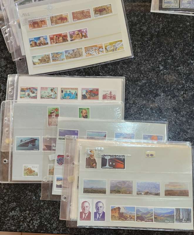 Bulk stamp collection