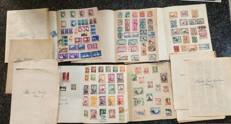 Bulk stamp collection