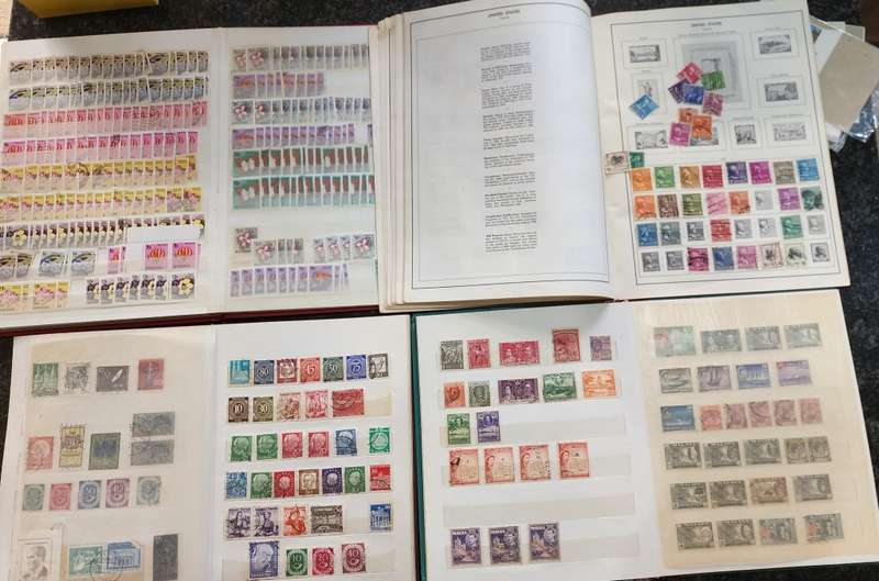 Bulk stamp collection