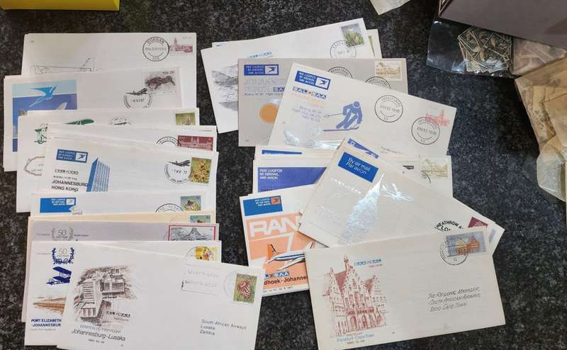 Bulk stamp collection