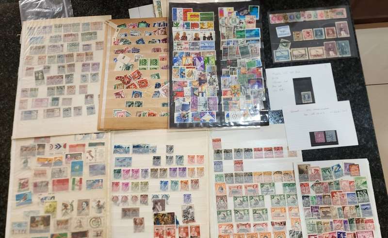 Bulk stamp collection