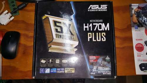 ASUS H170M-PLUS Motherboard PLEASE READ