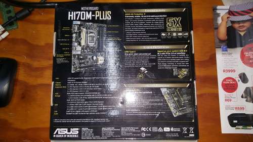ASUS H170M-PLUS Motherboard PLEASE READ