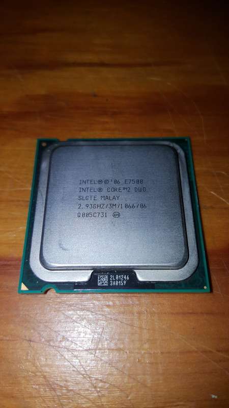 Intel Core 2 Duo E7500 CPU