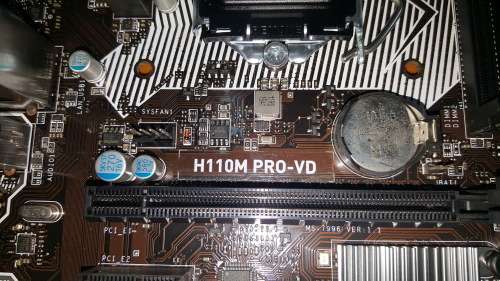 MSI H110M PRO-VD Motherboard dead USB's