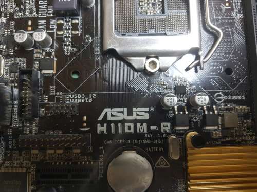 Asus H110M-R Motherboard please read
