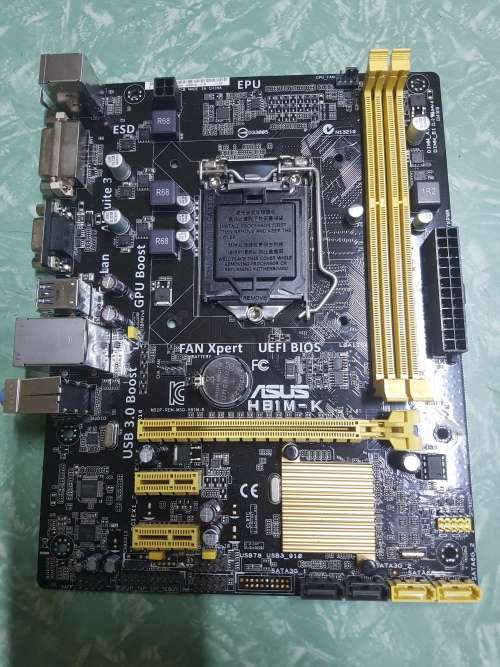 Asus H81M-K Motherboard please read