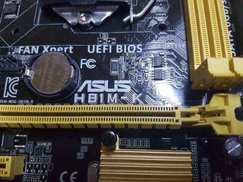 Asus H81M-K Motherboard please read