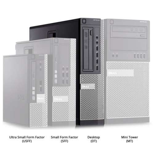 Dell i5 3rd Gen Small Factor Form desktop with 500GB HDD and 4GB Ram + monitor
