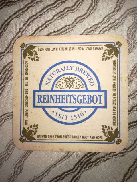Coaster Collectors` Windhoek Beer