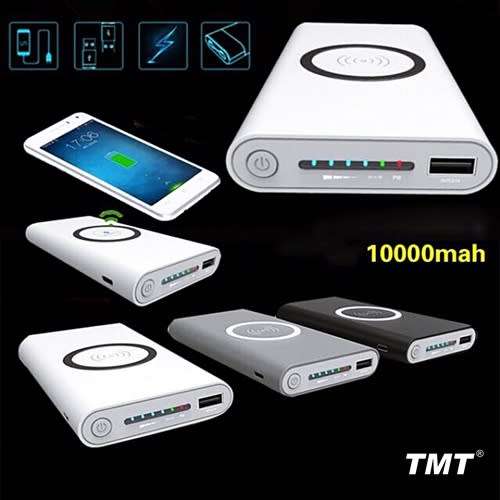 WIRELESS Qi CHARGER +10000 mAh POWERBANK