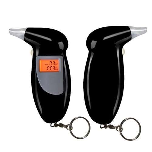 Keychain Digital Breathalyser | Breath Alcohol Tester | Analyzer