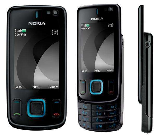 Nokia 6600 slide phone - Black