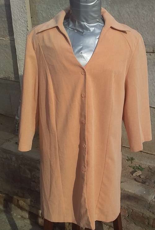 Ladies Clasic Orange Top Plus size 20