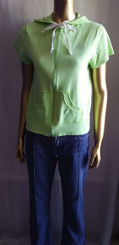 Green Hoody size medium.