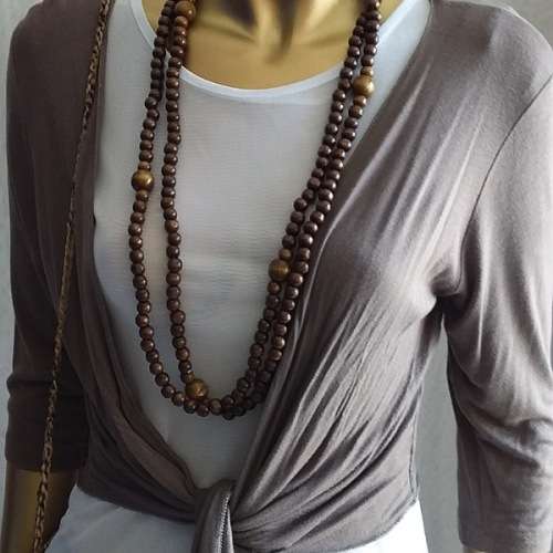 Ladies short Brown Cardigan Small/medium
