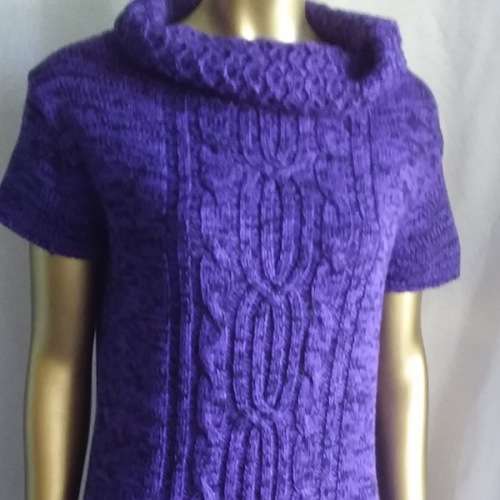 Purple Short Sleeve jersey L/XL