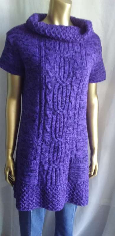 Purple Short Sleeve jersey L/XL