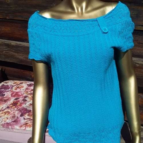 Blue Top size Large