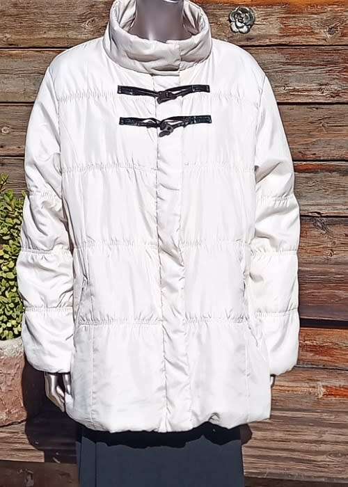 Beige Padded Winter Jacket size 44