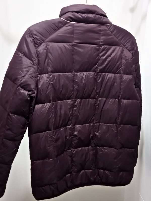 Purple and Pink Puffa Jacket Medium