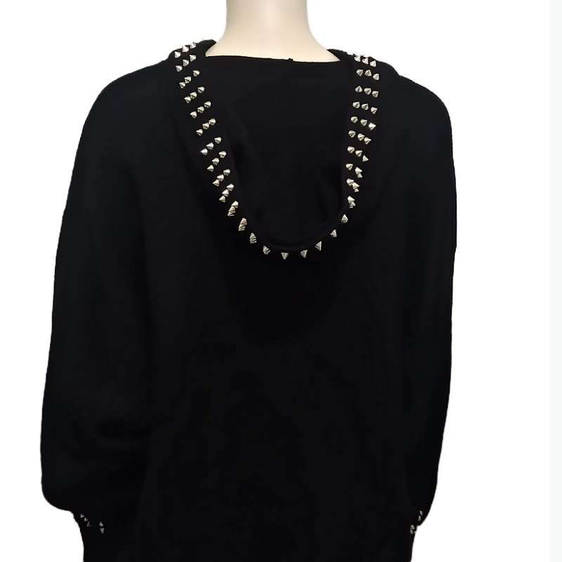 Zara Women's Pullover Hoodie with Studs Size XL