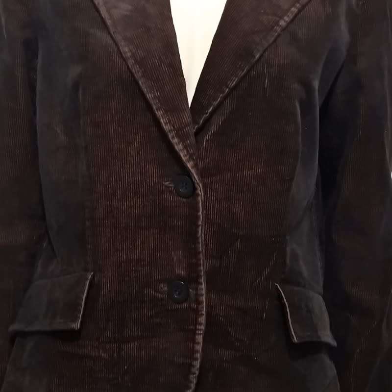Dark Brown Corduroy Blazer size 10
