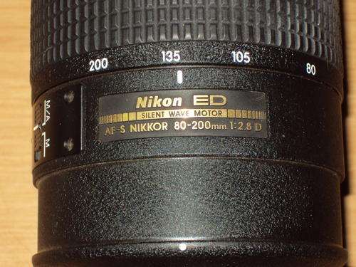 Nikon 80-200mm camera lens
