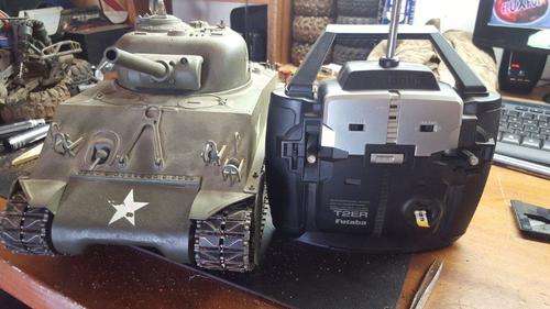 Vintage 1974 Tamiya 1/16 M-4 TANK not mint, no box, still works