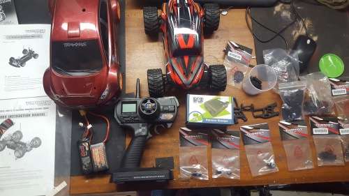 2 x Turnigy brushless cars