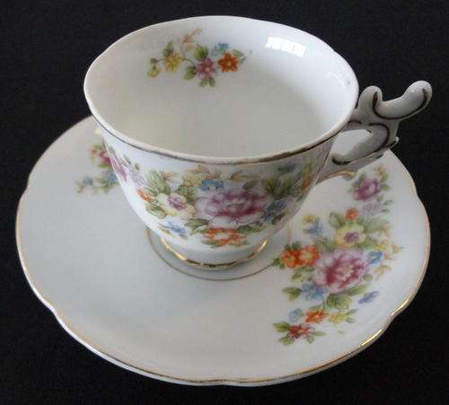 Coffee Cup And Saucer Marked S K