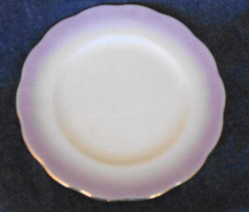 ROYAL ALBERT "PURPLE RAINBOW HARLEQUIN" TEA / SIDE PLATE