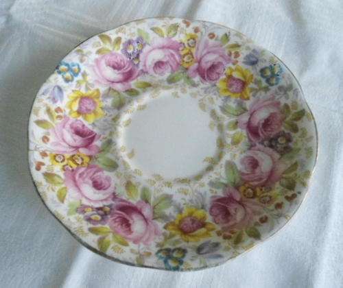 ROYAL ALBERT "SERENA" TEA CUP SAUCER