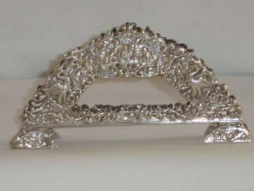 DUTCH SILVER LETTER RACK BY HERBERT SCHOONHOPPEN HOOIJKAAS