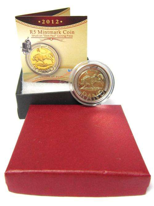 BRAND NEW!!!***Oom Paul***2012 R5 Mintmark***
