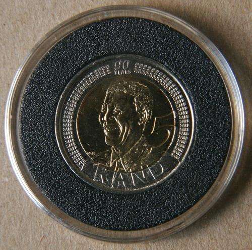***Mandela 2008 R5***Encapsuled, black foam ring protected####