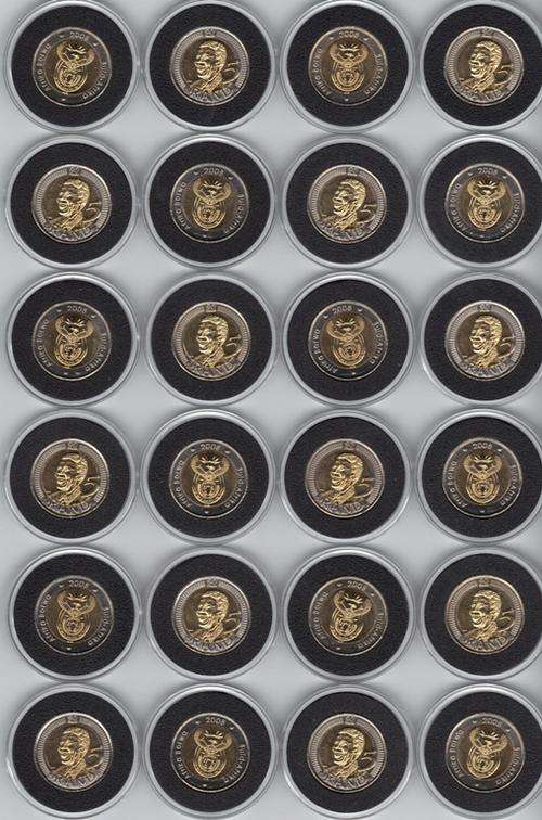 ***Mandela 2008 R5***Encapsulated, from sealed bag of 400***