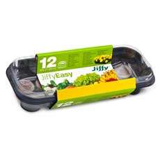 Jiffy 12-Plant Windowsill Greenhouse Starter Kit (reusable)