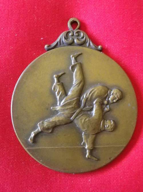 SA NATIONAL AMATEUR JUDO ASS. -  UN NAMED BRONZE MEDAL : DIAMETER 51MM
