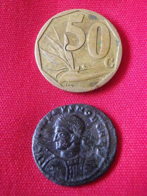 ROMAN COIN - IN PERIOD OF CRISPUS  317 - 326 AD