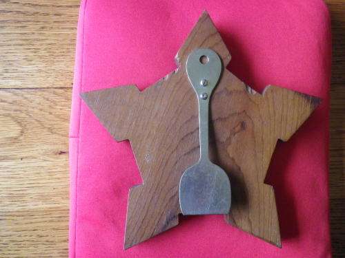 SA ARMY- SWA COMMAND PLAQUE - SCROLL MISSING - BORDER WAR PERIOD