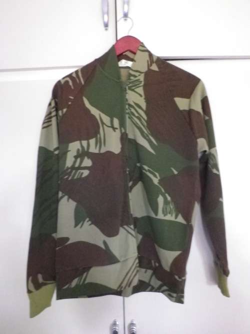 RHODESIAN ARMY FULL 2 PIECE CAMO TRACKSUIT MADE BY SPRINTER  - UDI PERIOD - UNCOMMON