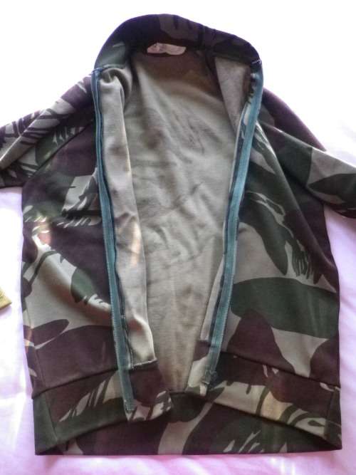 RHODESIAN ARMY FULL 2 PIECE CAMO TRACKSUIT MADE BY SPRINTER  - UDI PERIOD - UNCOMMON