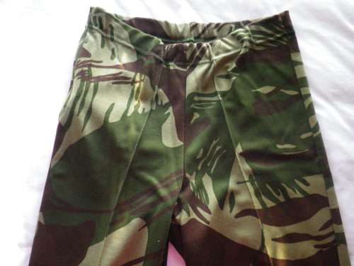 RHODESIAN ARMY FULL 2 PIECE CAMO TRACKSUIT MADE BY SPRINTER  - UDI PERIOD - UNCOMMON