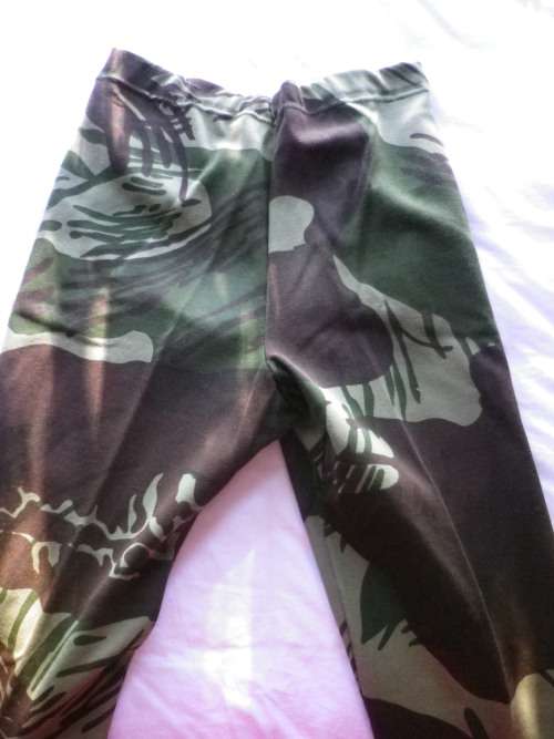 RHODESIAN ARMY FULL 2 PIECE CAMO TRACKSUIT MADE BY SPRINTER  - UDI PERIOD - UNCOMMON