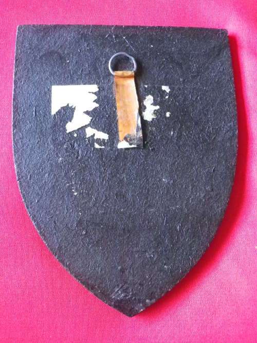 RHODESIA- BSAP SUPPORT UNIT  COMMEMORATIVE COPPER ON RESIN WALL PLAQUE