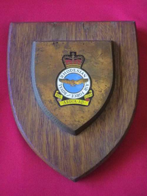 3891-ROYAL RHODESIAN AIR FORCE PLAQUE