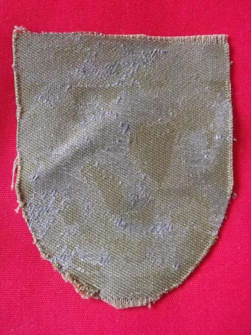 3923 RHODESIA BSAP POLICE ANTI TERRORIST UNIT  PRINTED SHOULDER PATCH  -  - UDI PERIOD