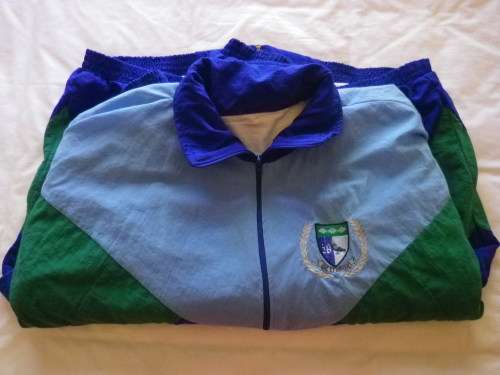 SANDF:- SIGNALS CORPS. TRACKSUIT TOP -  SIZE APPROX. LARGE - ZIP WORKING  (Z3128)