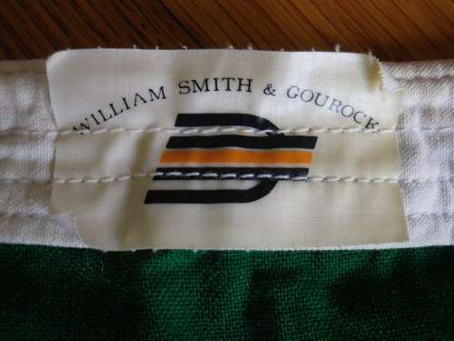 RHODESIAN- UDI ORIGINAL FLAG - GOOD CONDITION MADE BY WILLIAM SMITH & GOUROCK (X1827)
